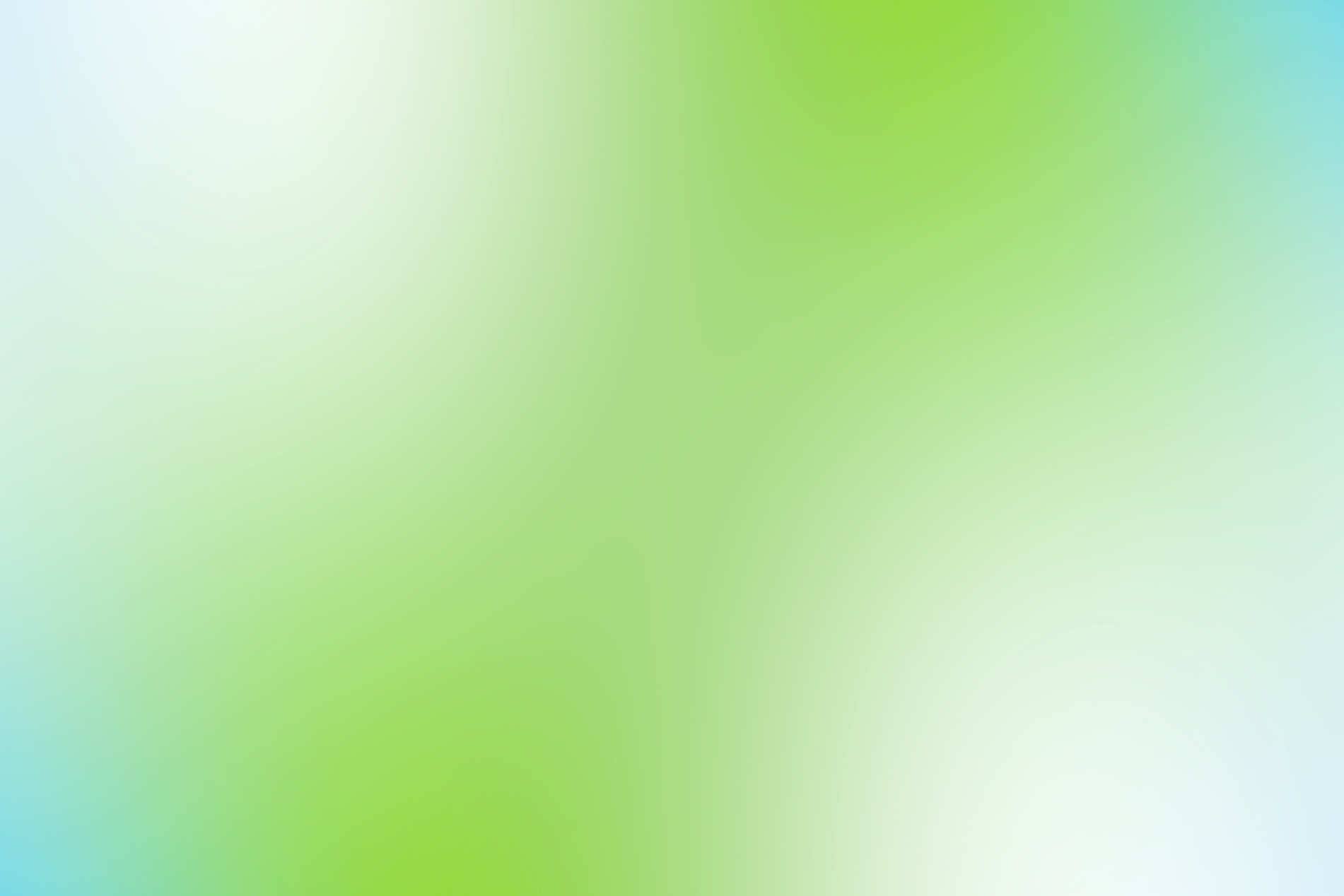 Green Gradient Background / Abstract Blurry Fresh Green Background