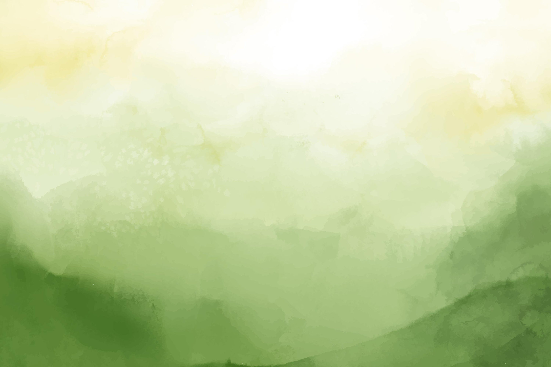 Green Watercolor Background Image
